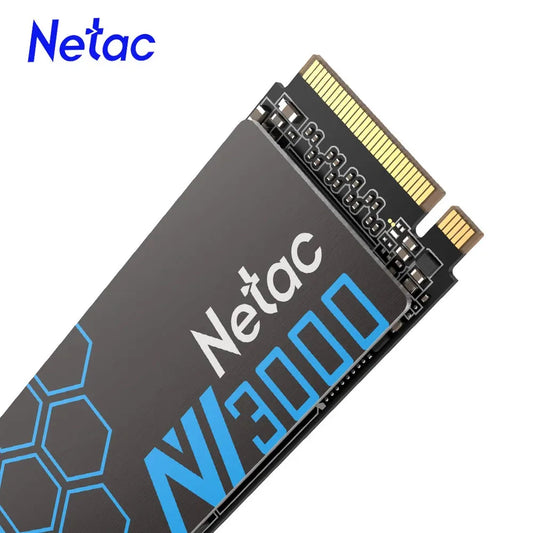 Netac NV3000 M.2 NVMe SSD – PCIe 3.0, Up to 3500MB/s (250GB–2TB)